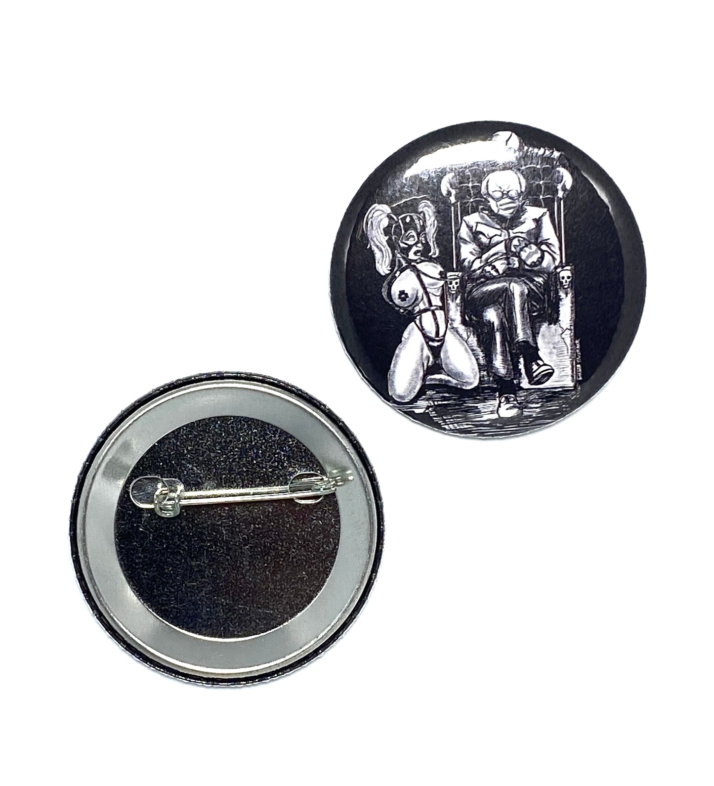 Master Bernie 2.25 Inch Pin-Back Button - LAST CHANCE!