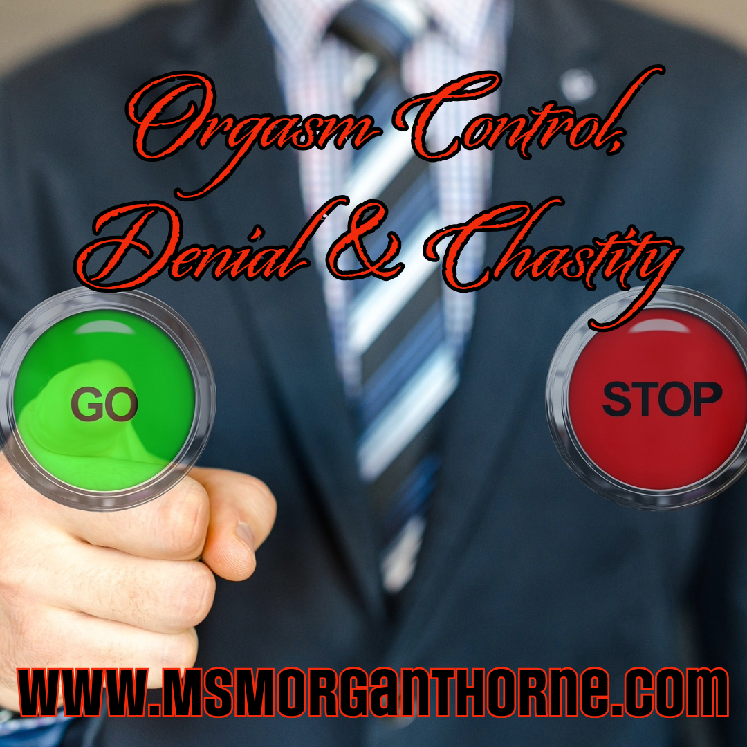 Orgasm Control, Denial & Chastity - Live Online Class - November 30, 2025