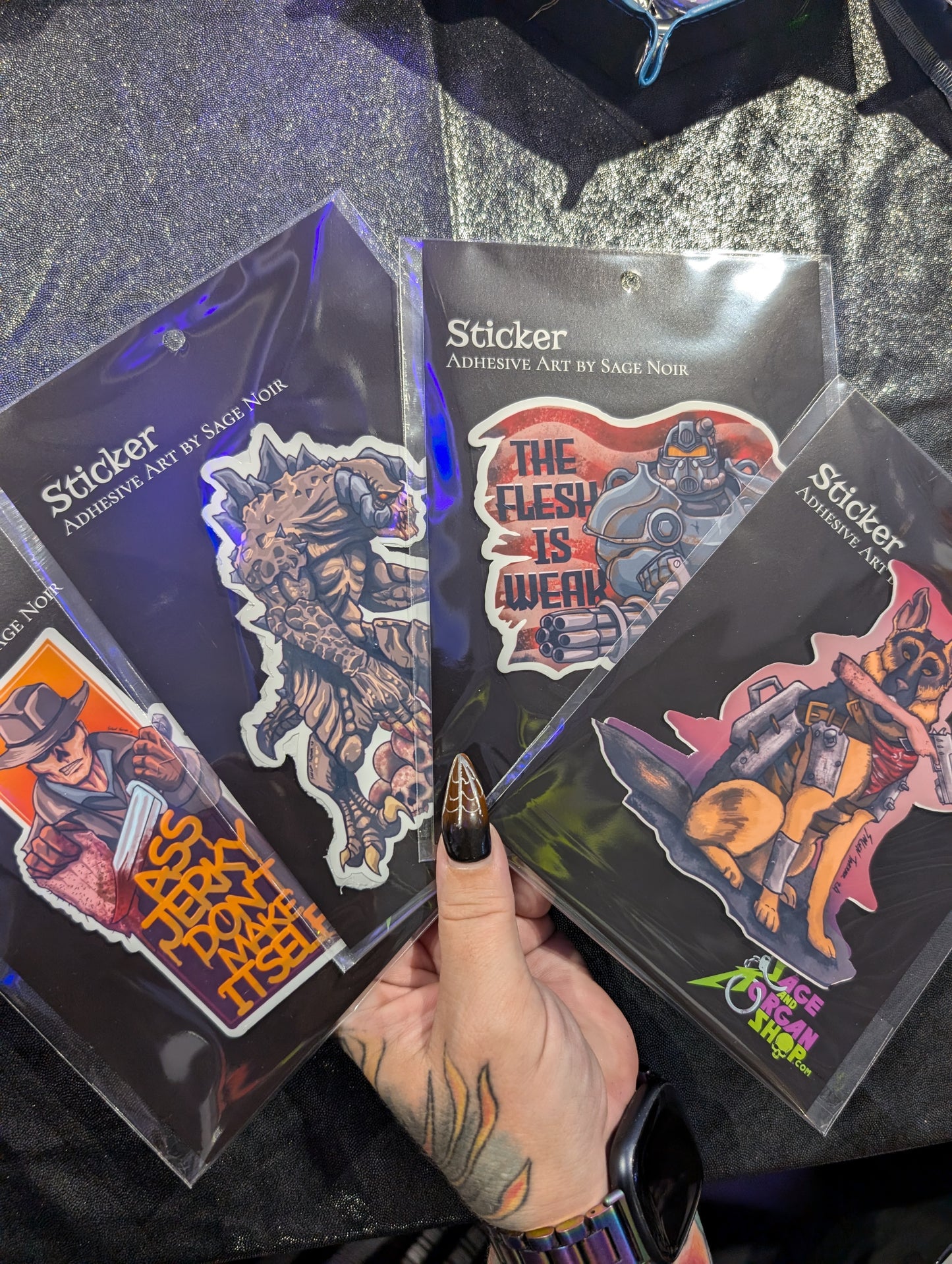 Ass Jerky Sticker