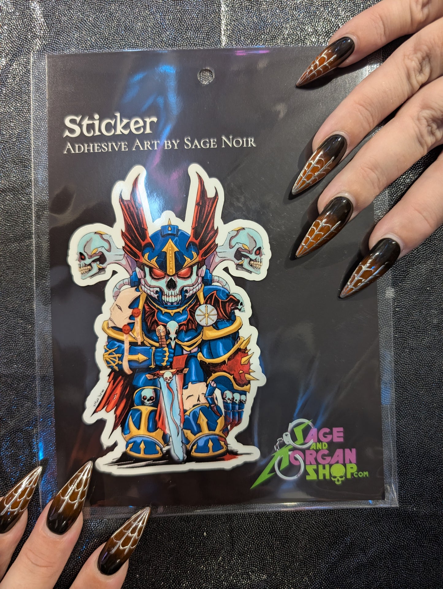 Cutesy Lord of the Night Sticker