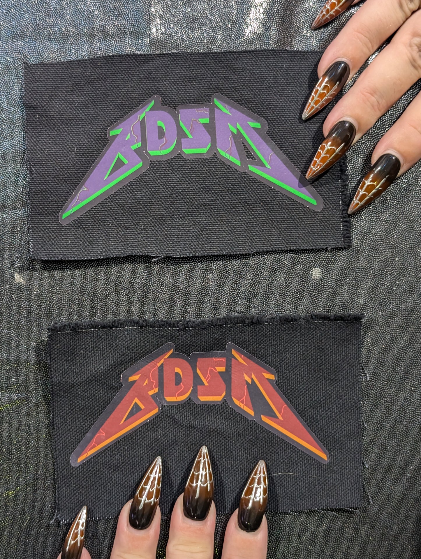 BDSM Logo Patch - Kinky Metal