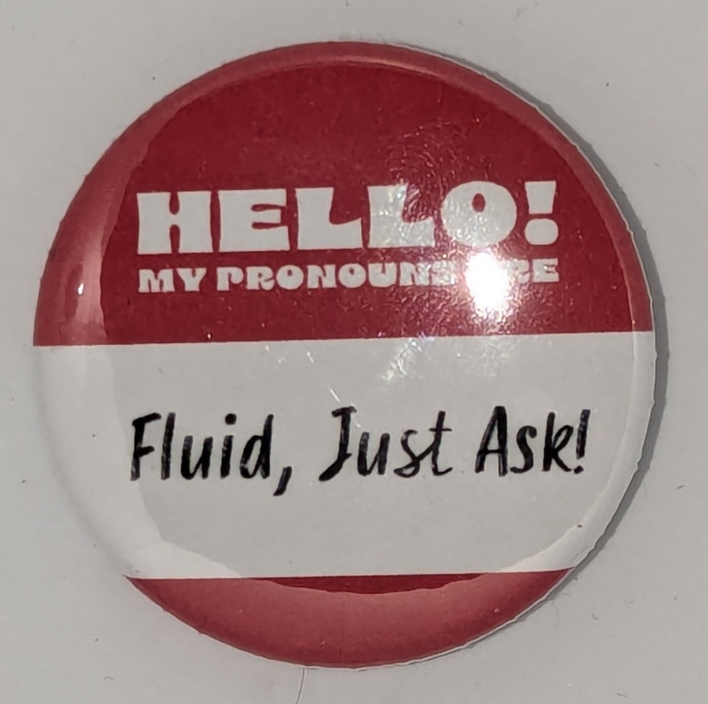 Pronoun 1.75 Inch Pin-Back Button