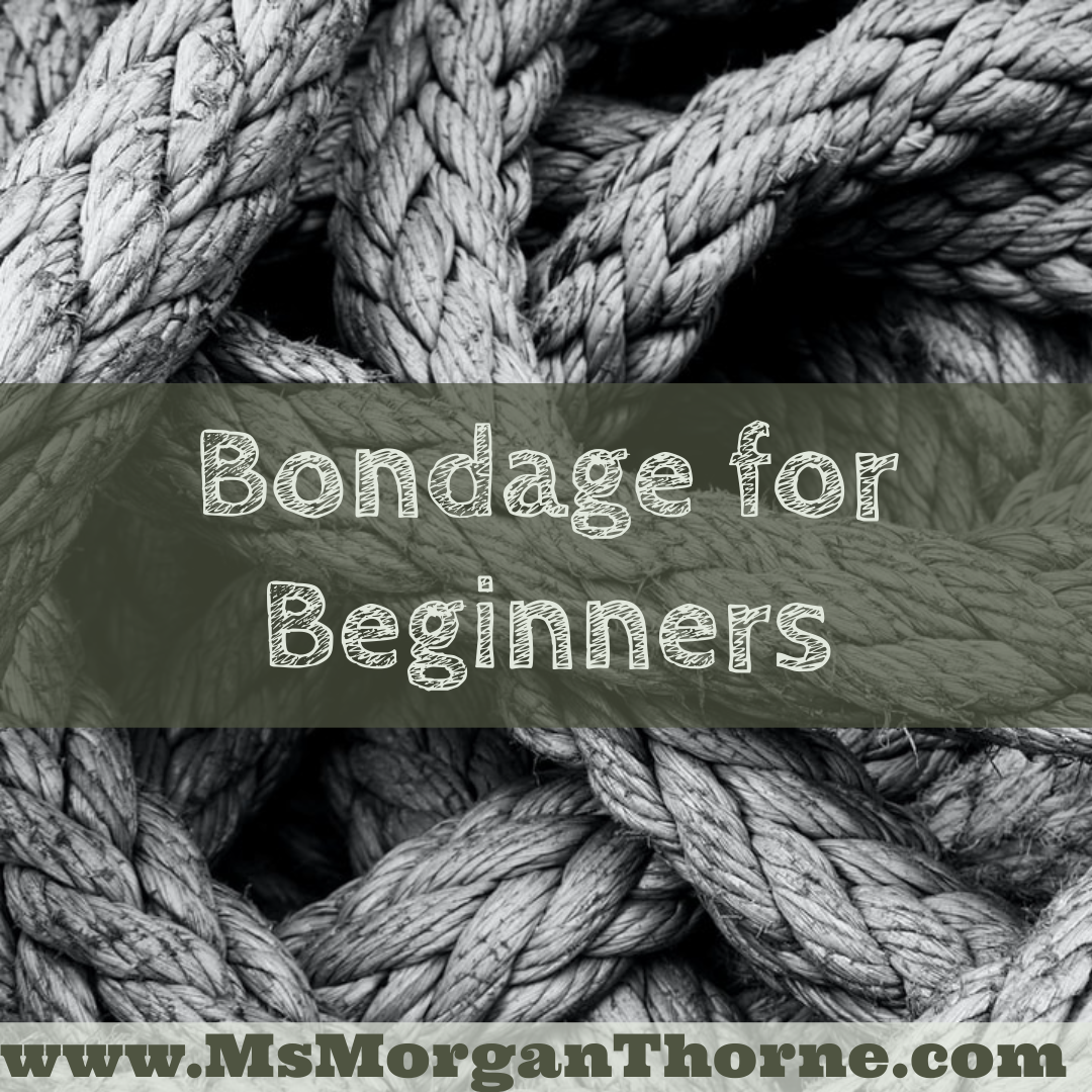Bondage for Beginners - Online Class Live - April 24, 2025