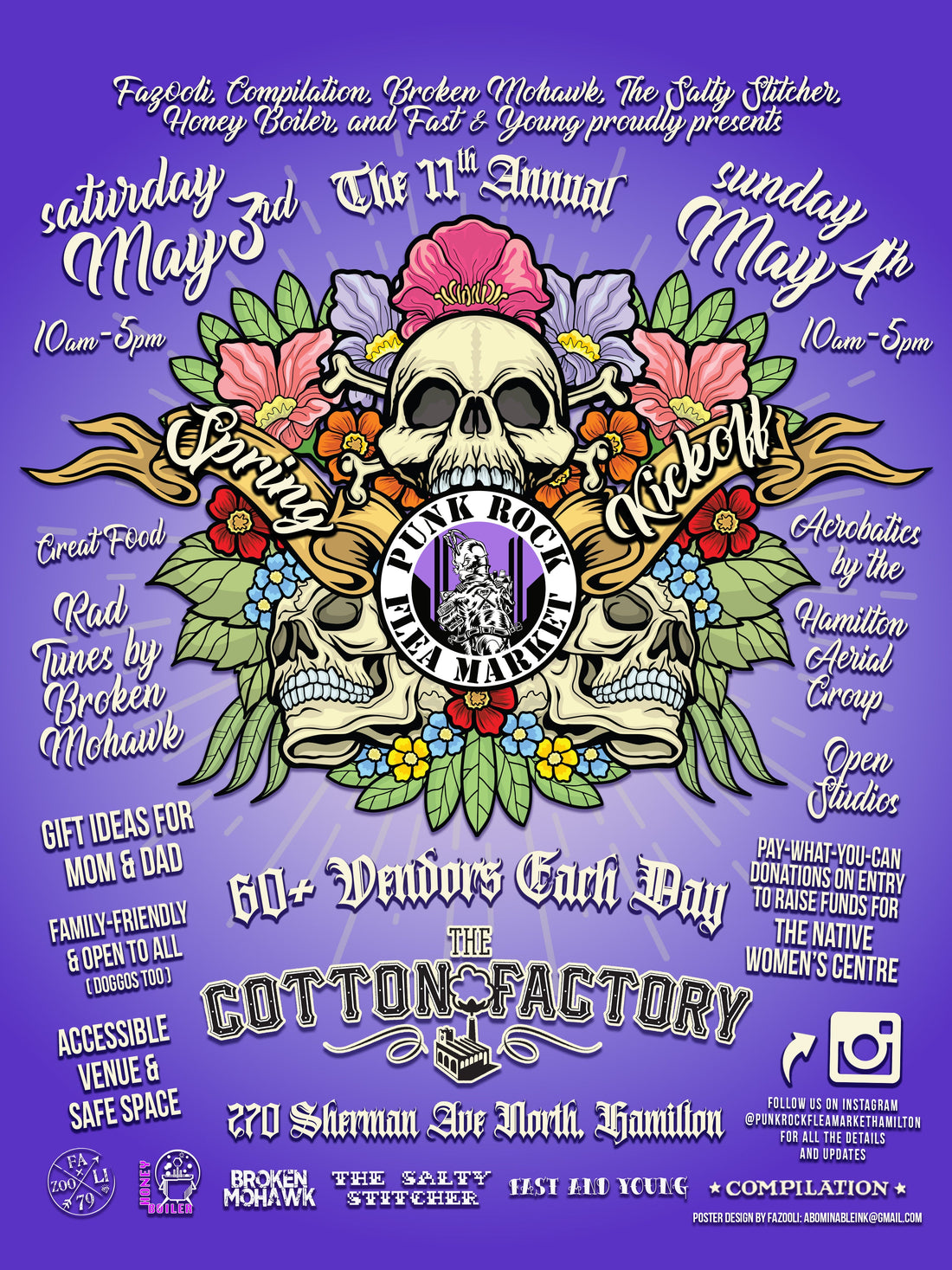 Punk Rock Flea Market Hamilton - Spring Kickoff