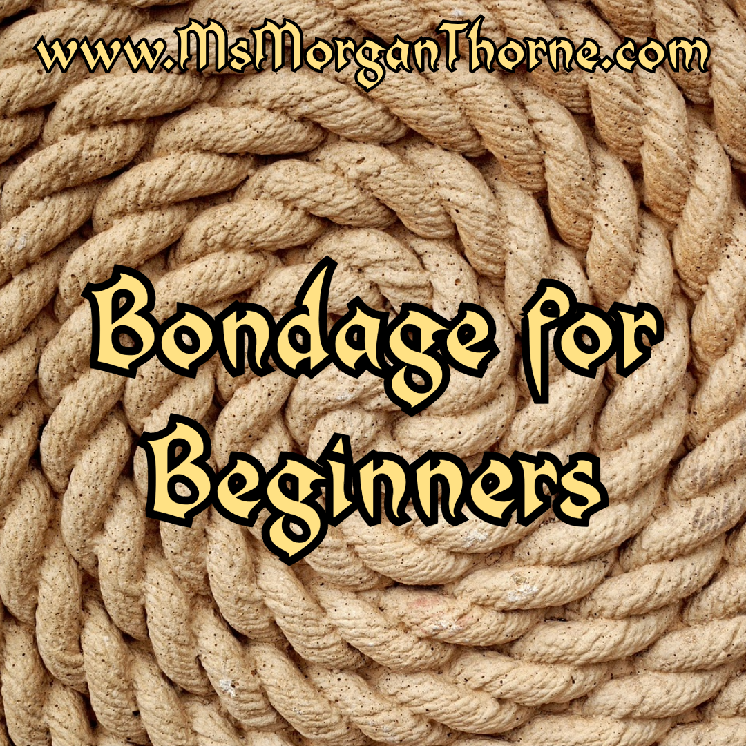 Bondage for Beginners - Online Class Live - February 13, 2025