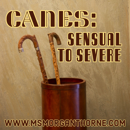 Canes: From Sensual to Severe - Online Class LIVE! - March 23, 2025