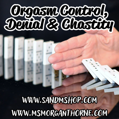 Orgasm Control, Denial & Chastity - Live Online Class - February 23, 2025