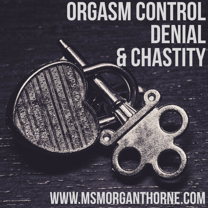 Orgasm Control, Denial & Chastity - Live Online Class - February 23, 2025