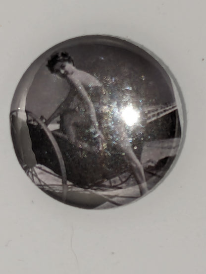 Vintage Victorian - 1930's 1.75 Inch Pin-Back Button