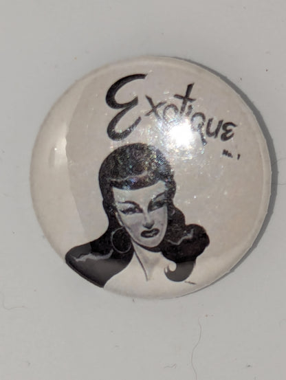 Vintage BDSM 1.75 Inch Pin-Back Button