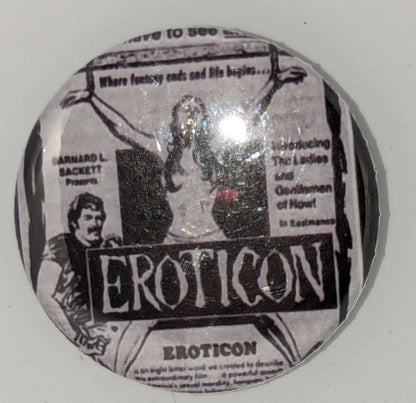 Vintage BDSM 1.75 Inch Pin-Back Button