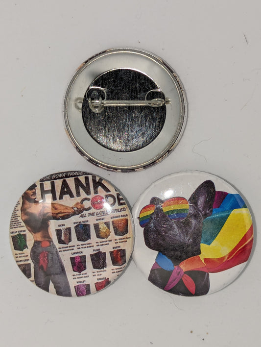 Queer 1.75 Inch Pin-Back Button