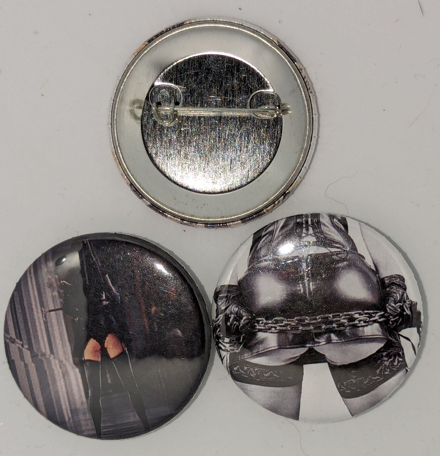 BDSM 1.75 Inch Pin-Back Button