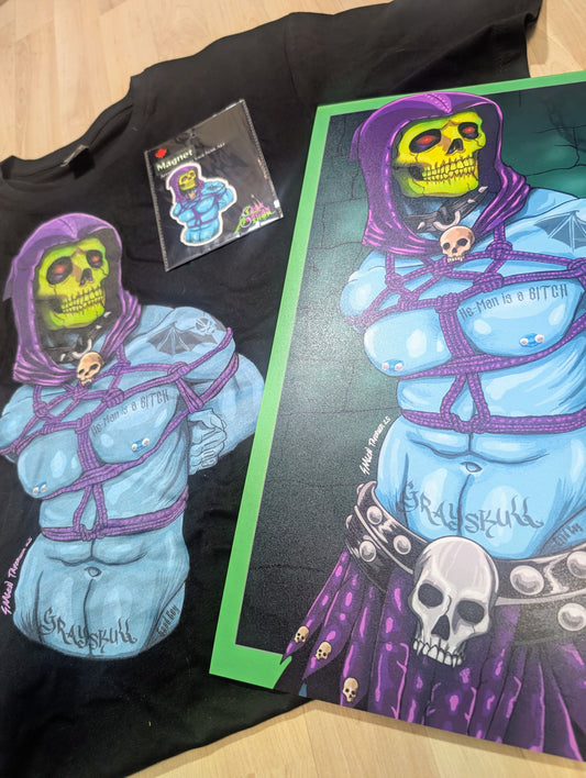 Skeletor Bondage T-Shirt