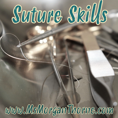 Suture Skills - Live Online Class - June 1, 2025