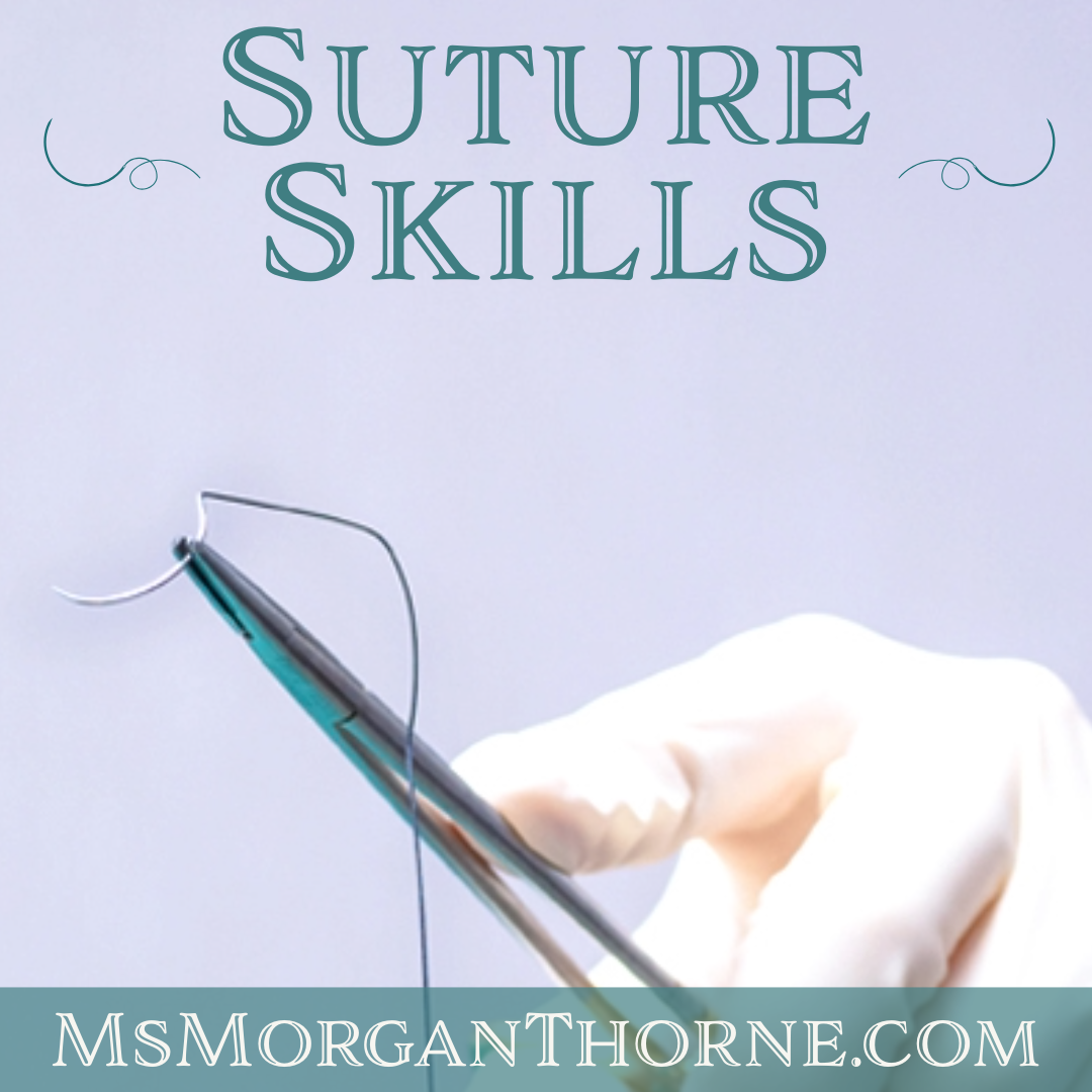 Suture Skills - Live Online Class - June 1, 2025